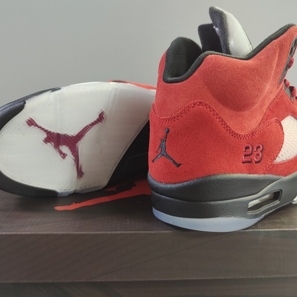 Jordan 5 Retro Raging Bull Red - Picture 3 of 5